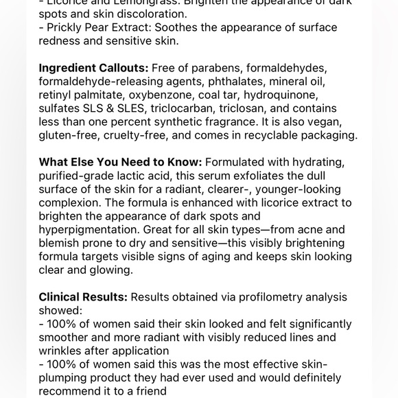 Sunday Riley Good Genes All-In-One AHA Lactic Acid Treatment - Picture 4 of 7